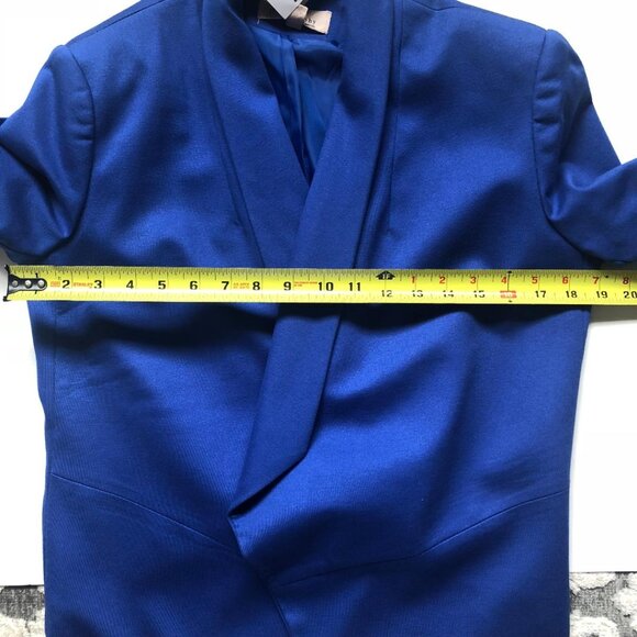 NWT, Philosophy Republic Clothing, Women's Blazer, Size: 8, Color: Blue - Picture 8 of 9